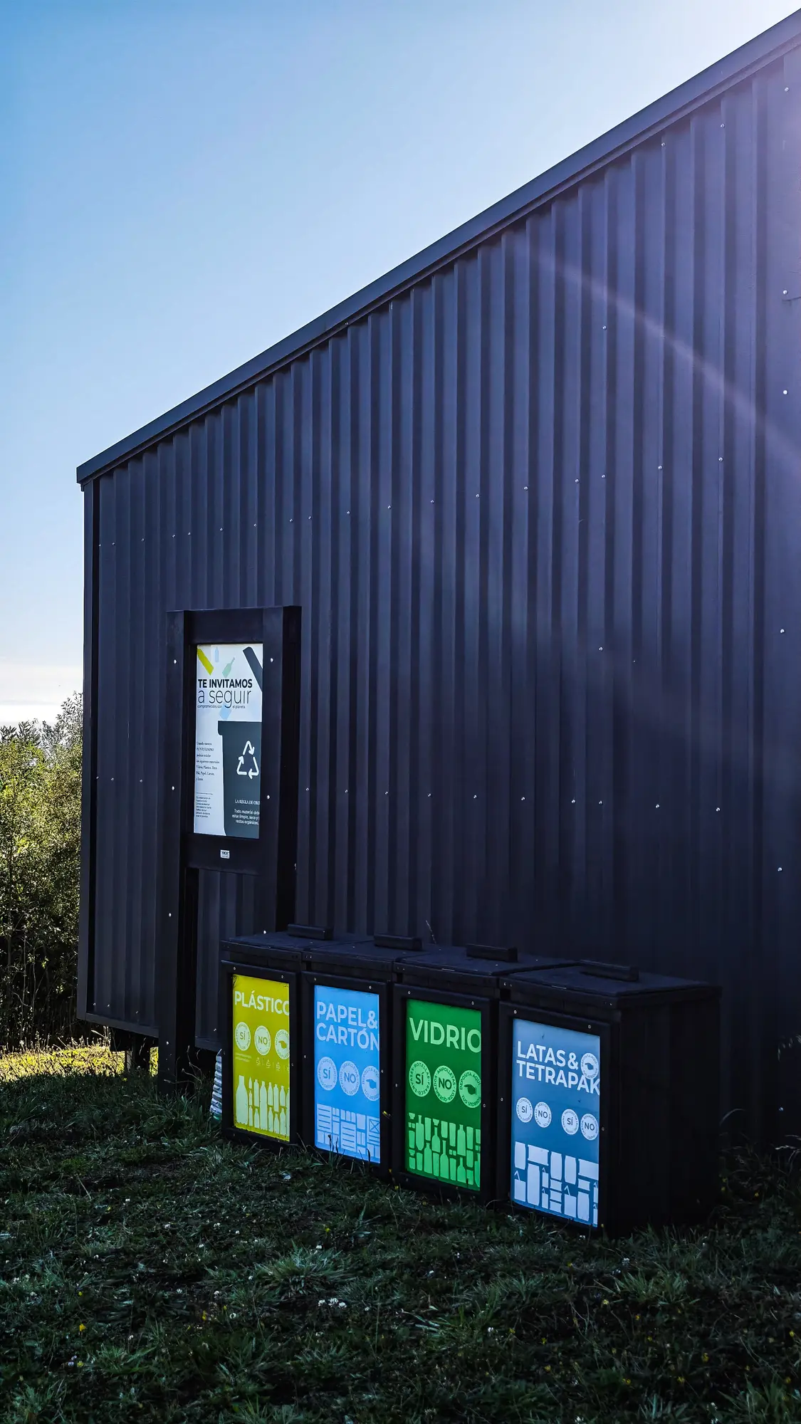 Recyclingstation von Ave Lodge, Frutillar