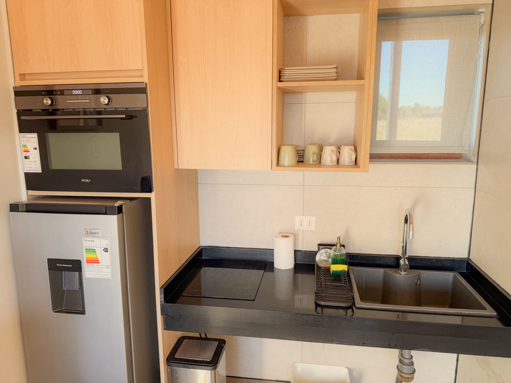 Cocina, Cabaña A, Ave Lodge