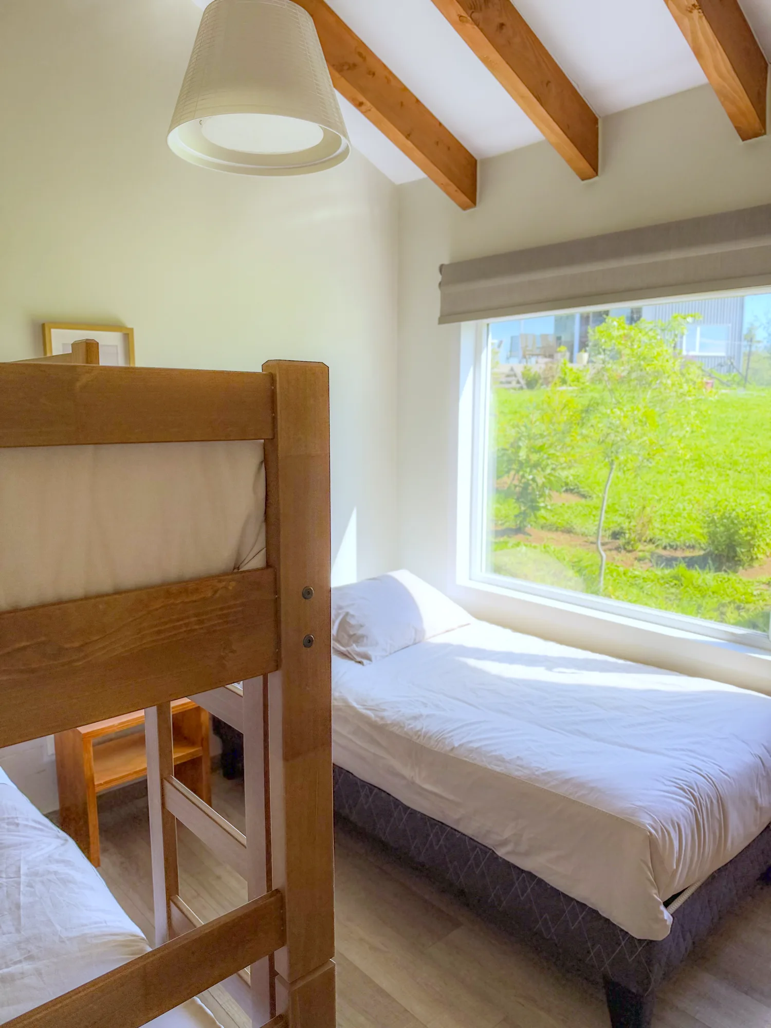Habitación 2 con litera y cama de 1½ plaza, Cabaña B, Ave Lodge